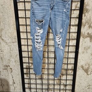 American eagle  next level stretch hi rise jegging  womens sz 10 short